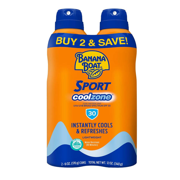 CoolZone Active Sunscreen Duo
